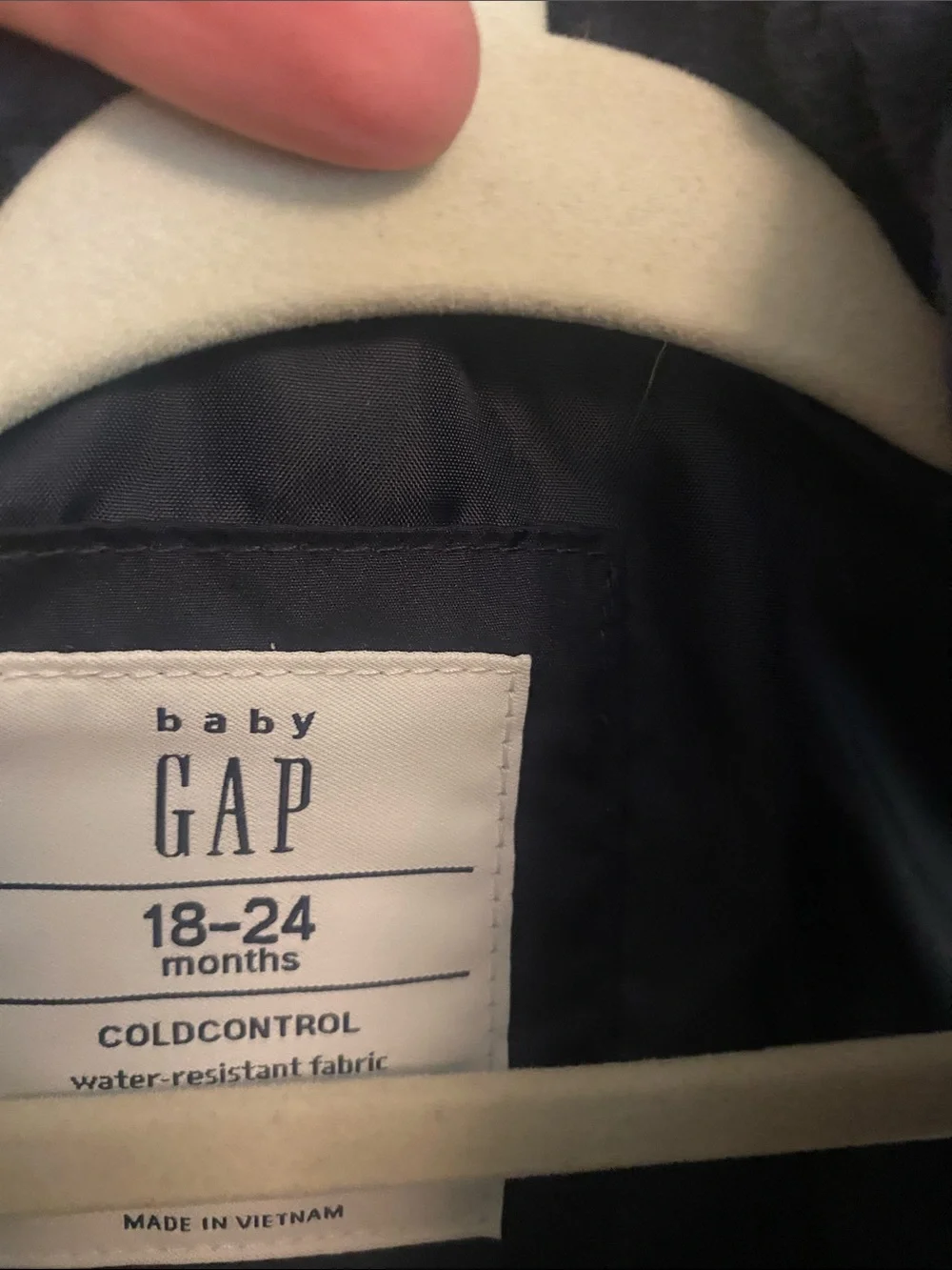 GAP Navy Quilted Puffer Vest for Kids